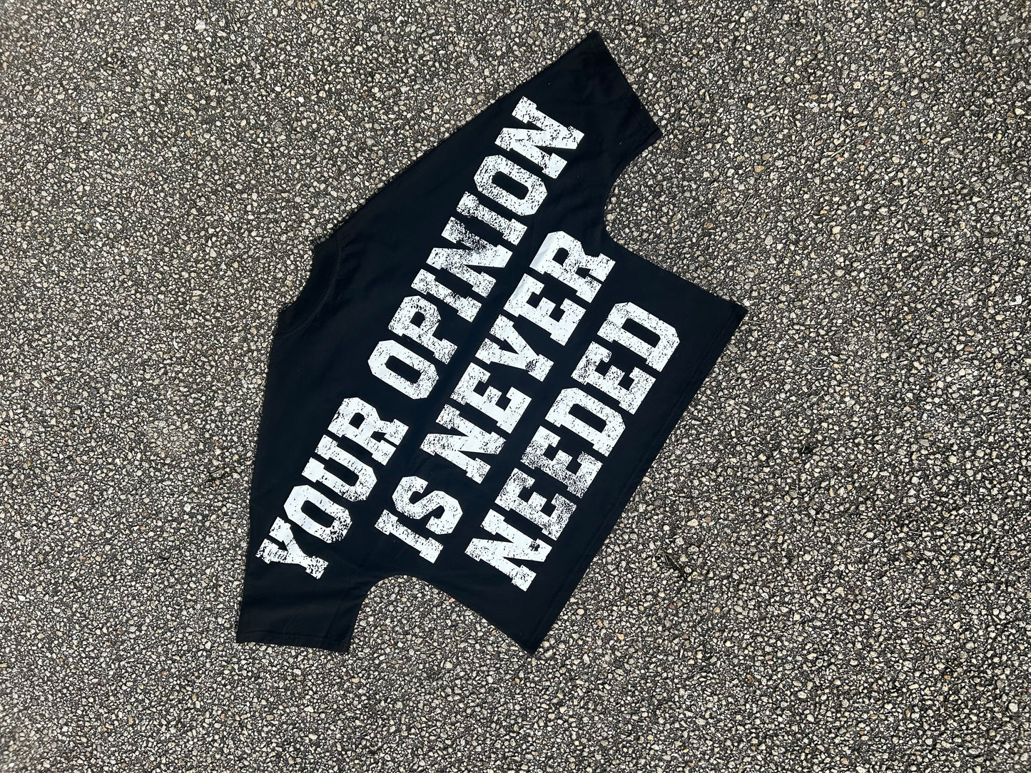 f your opinion tshirt (black)